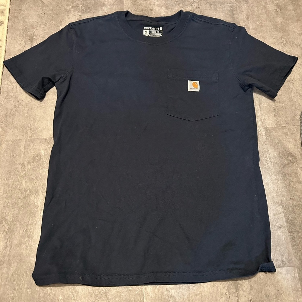 Ladies Carhartt T Shirt size XS Loose Fit